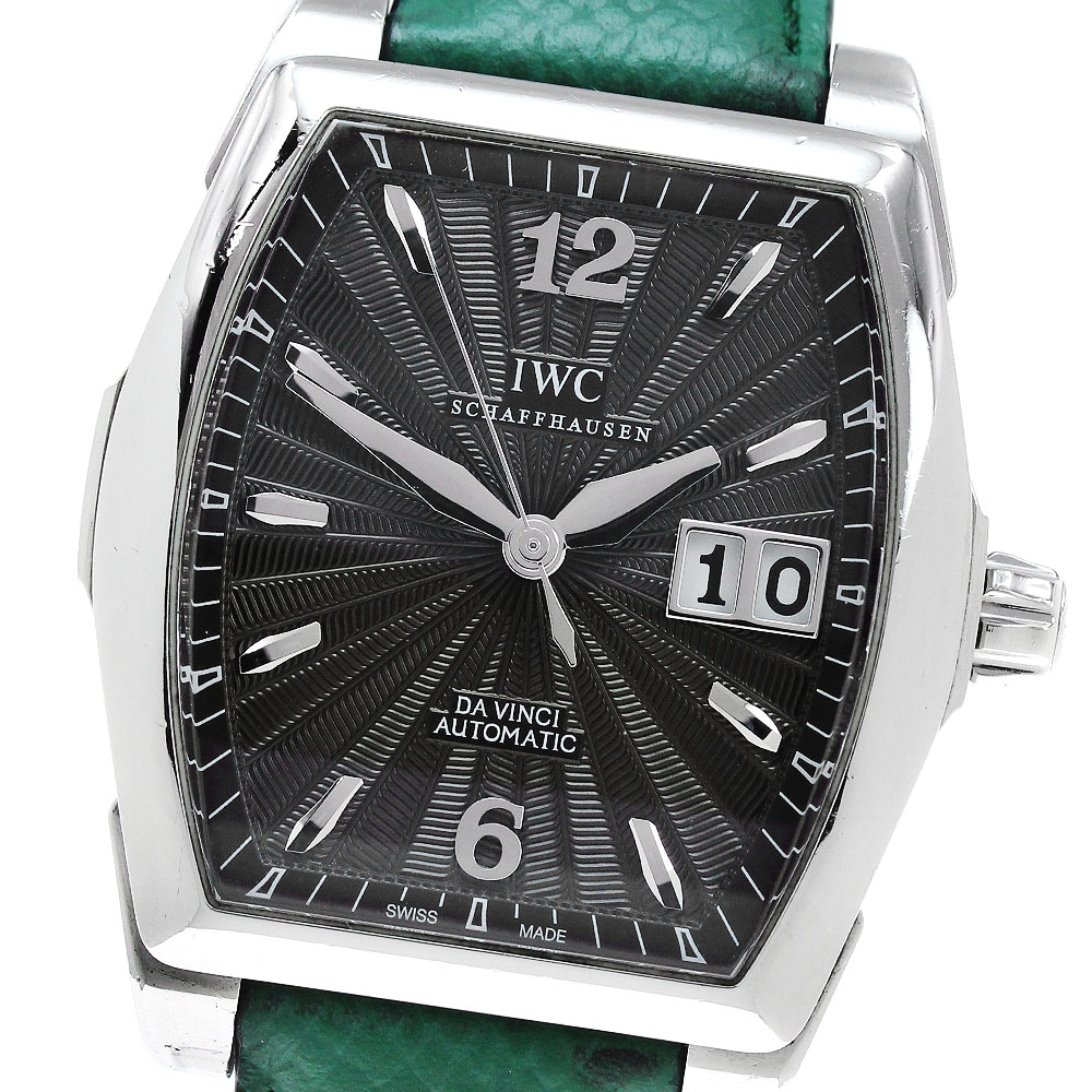 IWC IWC SCHAFFHAUSEN IW452306 ダヴィンチ ビックデイト 自動巻き メンズ 保証書付き_832328【中古】