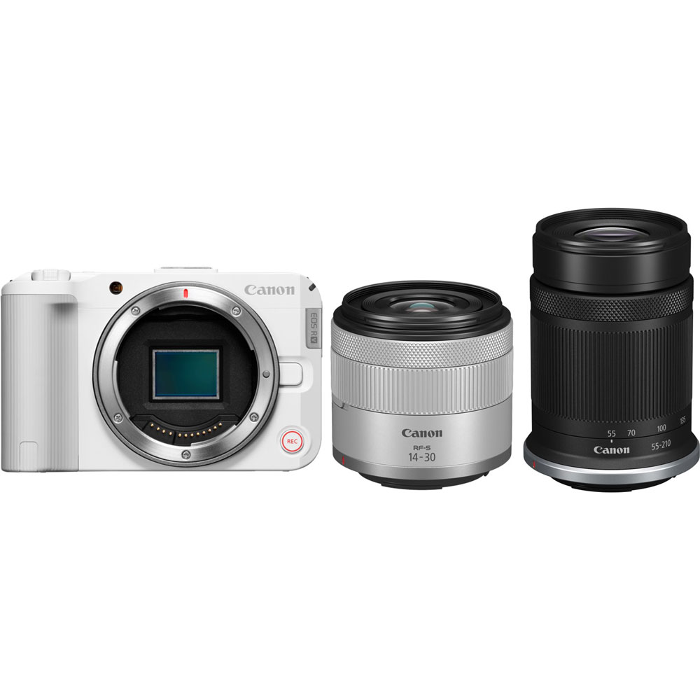 キヤノン EOSR50VWH-WZK ミラーレス一眼カメラ「EOS R50 V」ダブルズームキット（ホワイト） EOSR50VWHWZK