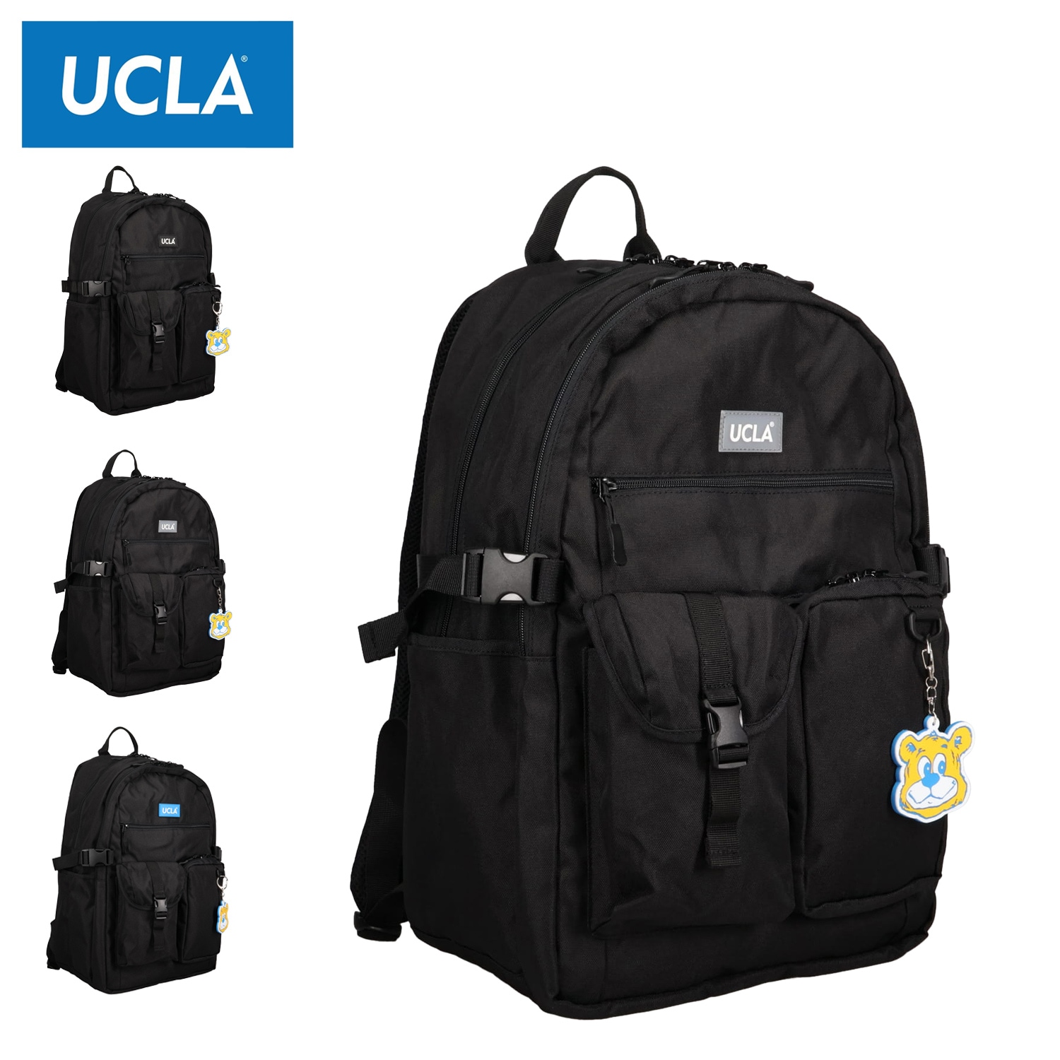 リュック バッグ バックパック メンズ レディース 32L 大容量 軽量 B5 005 ブラック グレー ブルー 黒 440-131