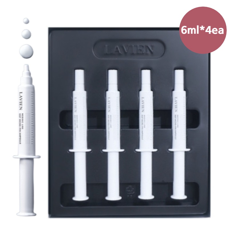 【正規品】メディニックライン イージーエフ EGF マイクロピン アンプル 6ml *4個 セット(4週パッケージ)/弾力/保湿/ブライトニング/鎮静/顔面シワケア首シワケア/韓国コスメ