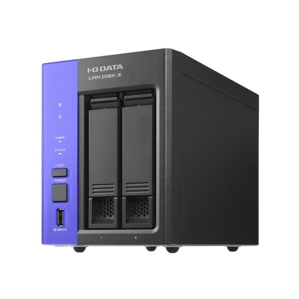 HDL2-Z22WATB02 Windows Server IoT 2022 for Storage Workgroup搭載 2ドライブ法人向けNAS 2TB