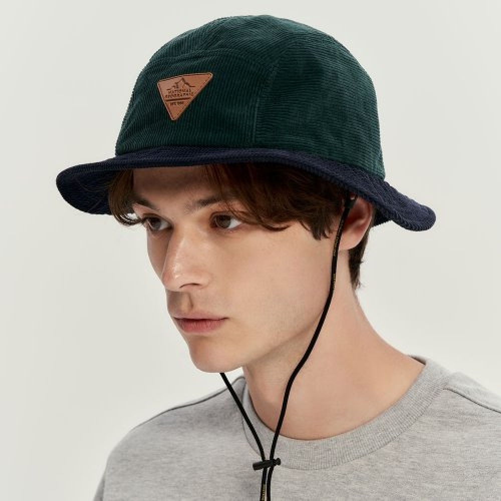 ナショナルジオグラフィック (ナショナルジオグラフィック) N223AHA690 コーデュロイドームハットグリーン