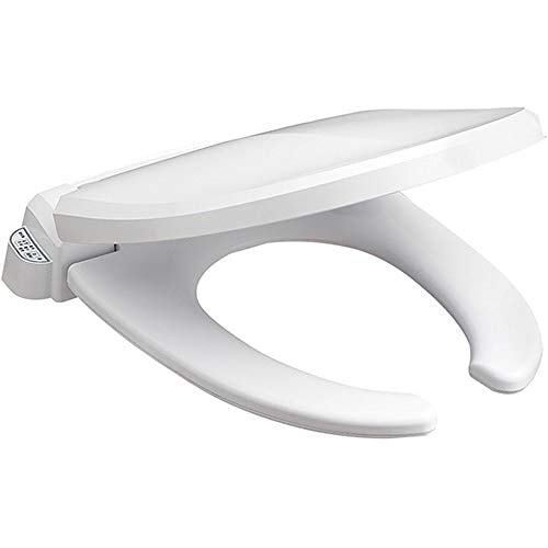 SANEI(旧社名:三栄水栓製作所)暖房便座 前割タイプ ソフト閉止 温度調節3段階 取付簡単 ホワ