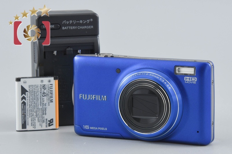 富士フイルム FINEPIX T400 ブルー コンパクトデジタルカメラ 海外版