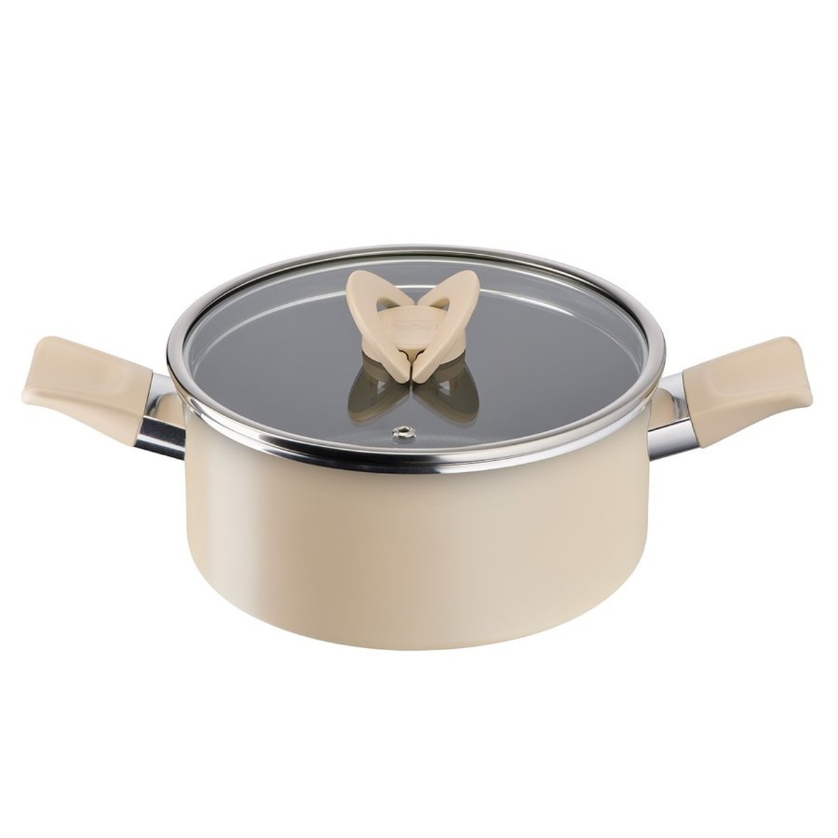 ティファール ブロッサム チタン ノンシット IH INDUCTION 鍋 24cm D