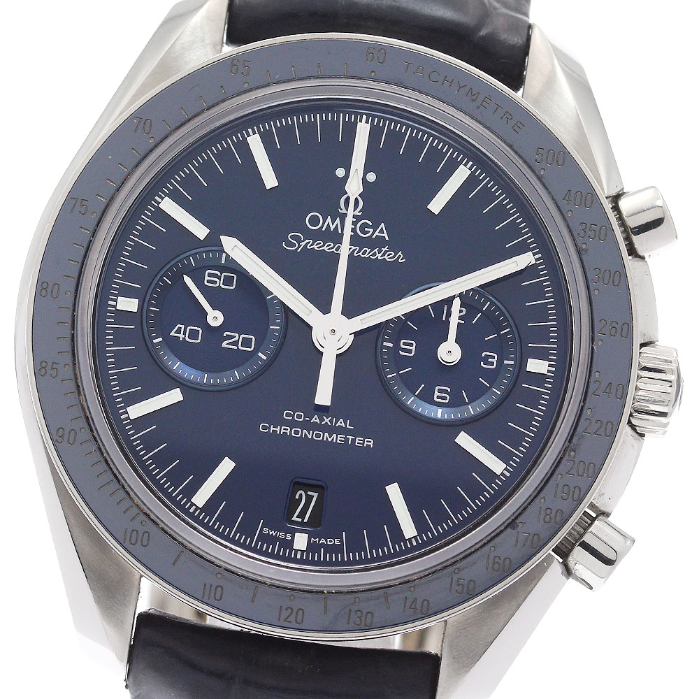 オメガ OMEGA 311.93.44.51.03.001 スピードマスター ムーンウォッチ コーアクシャル クロノメーター 自動巻き メンズ 保証書付き_888225【中古】 396,630円