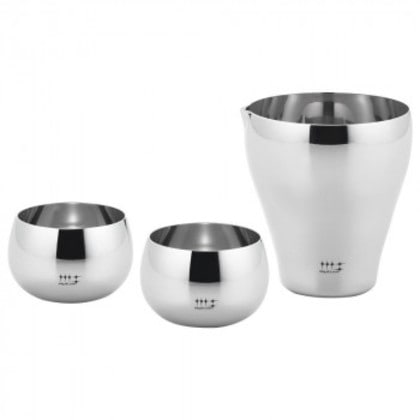 磨き屋シンジケート 片口ぐいのみセット(片口1個/ぐいのみ2個) YJ2757