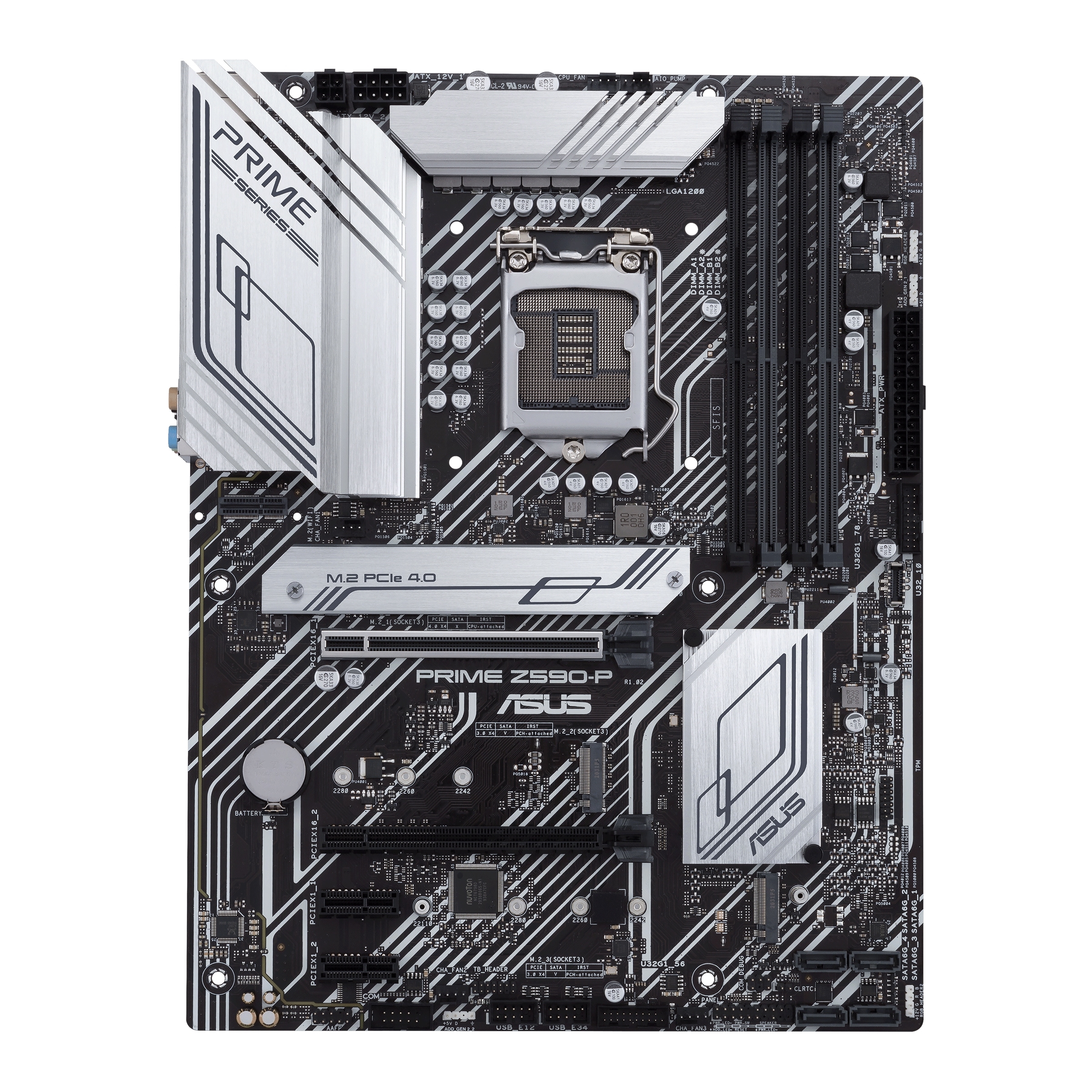 ASUS PRIME Z590-P LGA 1200 Intel Z590 SATA 6Gb/s D