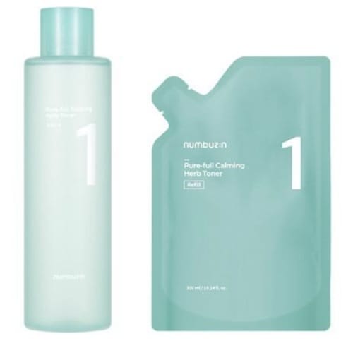 [本品+リフィル]1番 薬草たっぷり93％鎮静トナー, 300mL