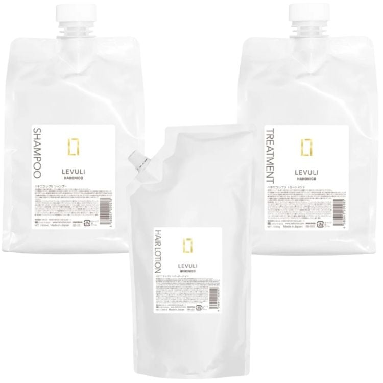ハホニコ各1個セット ハホニコ レブリ シャンプーα 1000ml＋