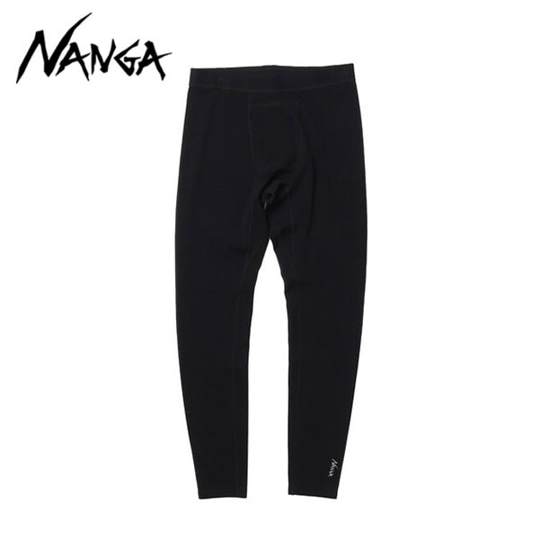 ナンガ MERINO WOOL BASE LAYER LEGGINGS BLK XL NW2341-1J509 N1MlBKH5 メリノウール ベースレイヤーレギンス