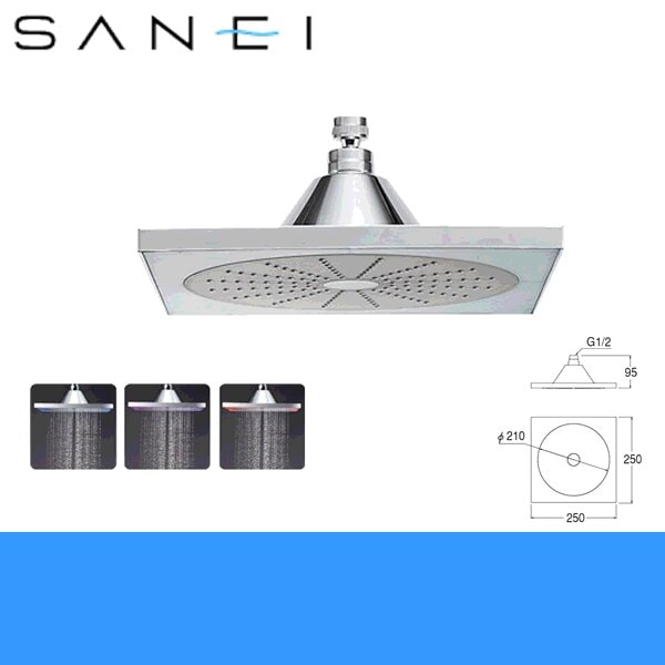 S1040F2 回転シャワーヘッド[]