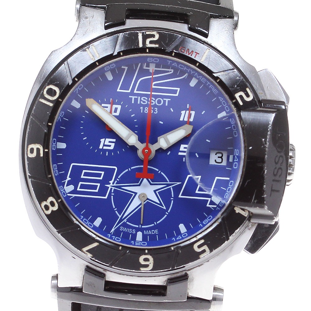 ティソ TISSOT Tレース MotoGP2014 ニッキー・ヘイデン クロノグラフ クォーツ メンズ _834441【中古】