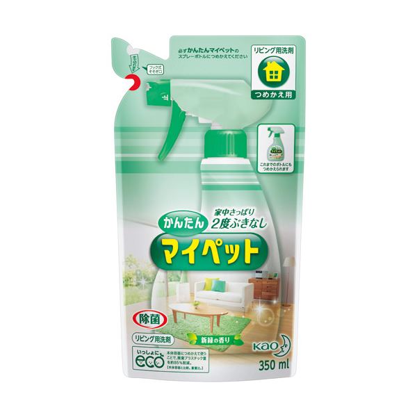 （まとめ） 花王 かんたんマイペット 詰替用 350ml(×30セット)