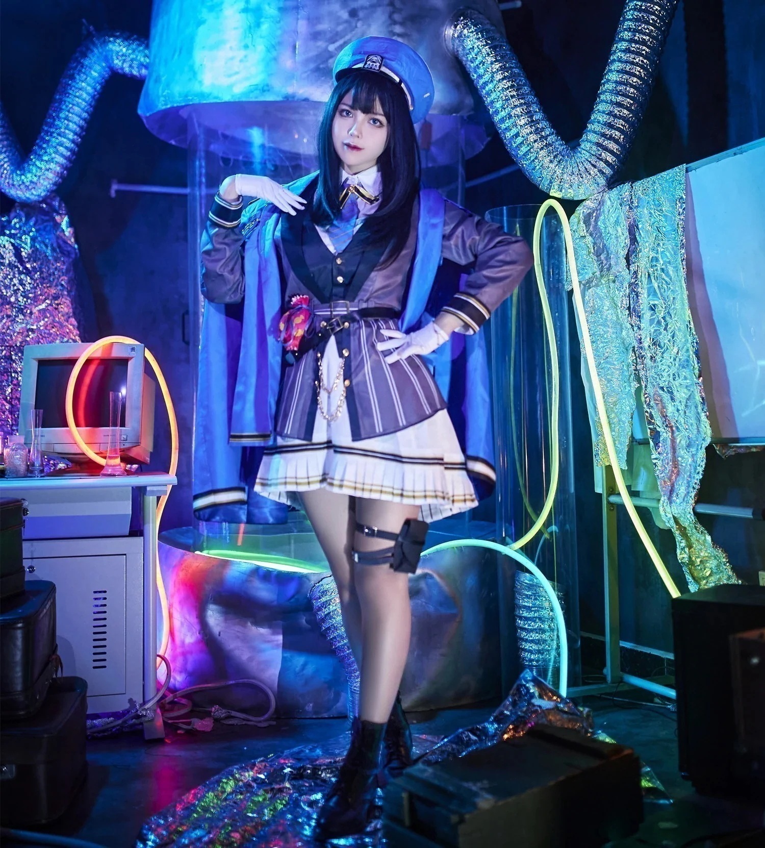 仮装 変装 ハロウィン コスチューム コスプレ衣装 勝利の女神:NIKKE スーツ ハロウィン 2024年新作入荷コスプレ