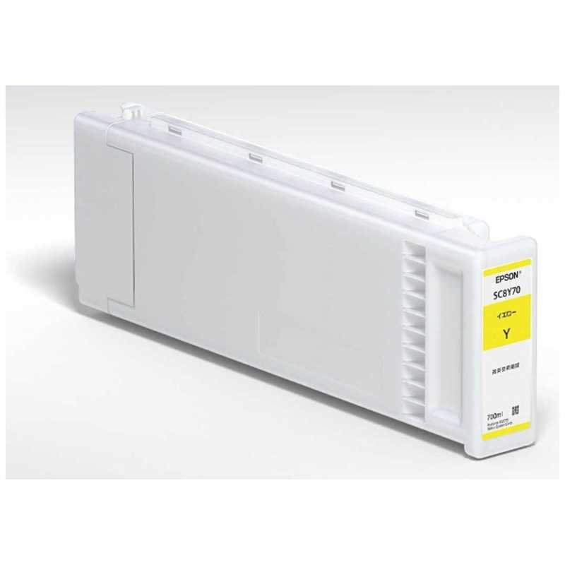 エプソン　EPSON　純正インクカートリッジ( イエロー)　SC8Y70