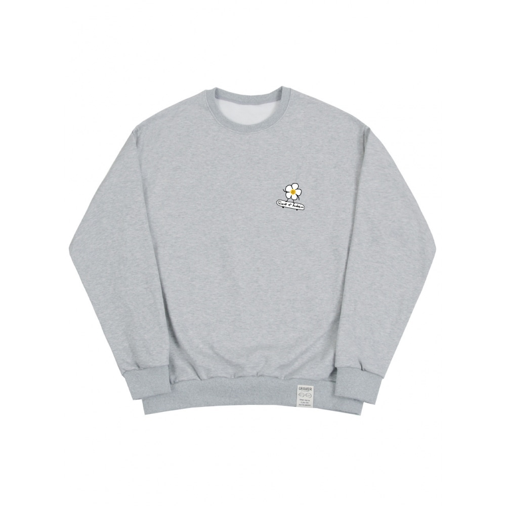 GRAVER フラワーボード スマイルマンツーマングレー