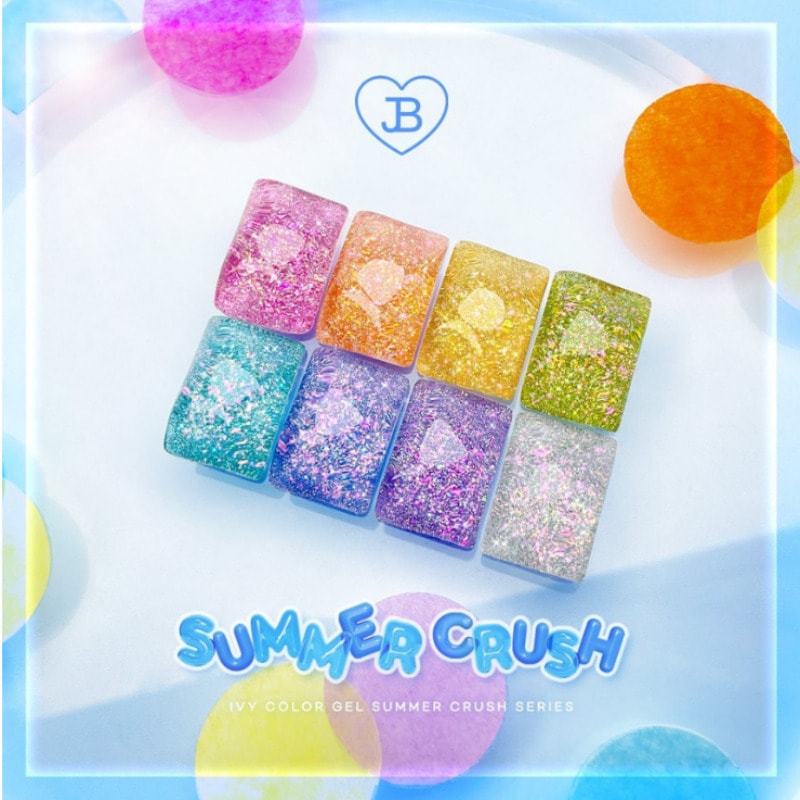 JIN B / SUMMER CRUSH NAIL 8SET / ネイルアート / ネイルカラー