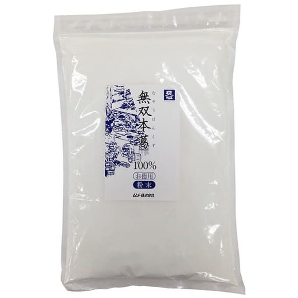 ムソー 無双本葛100％粉末お徳用 900g
