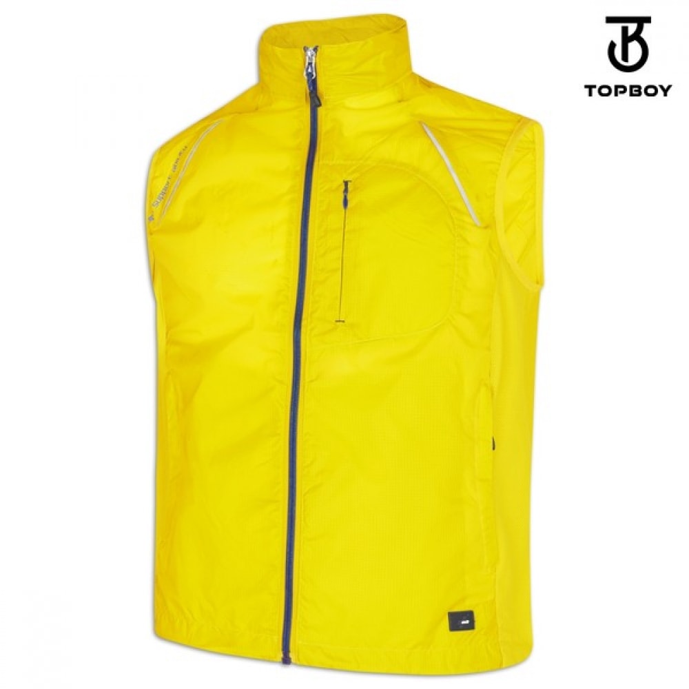 (TOPBOY) 男女兼用レジャーハイキングチームウェア超軽量フード付きベスト (AB055)