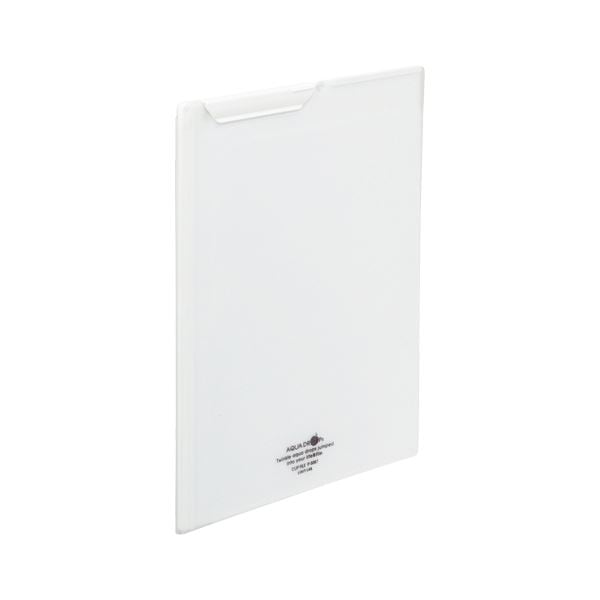 （まとめ） LIHIT LAB クリップファイル A4判 タテ型 乳白 (×5セット)