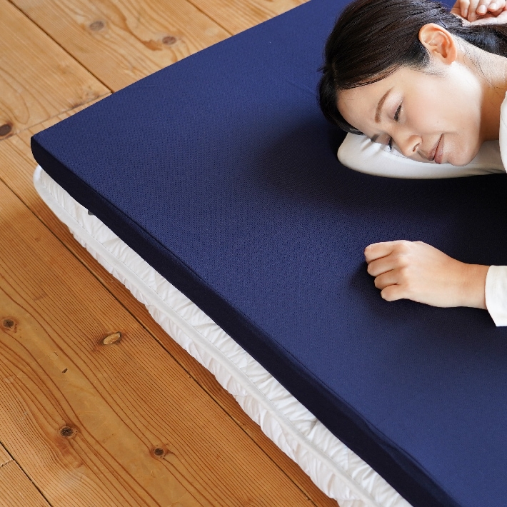 マットレス シングル 低反発 日本製 厚さ4センチ オーバーレイ トッパー 寝具 敷きマット 敷布団 ベッド 一人暮らし【MS低反発S】