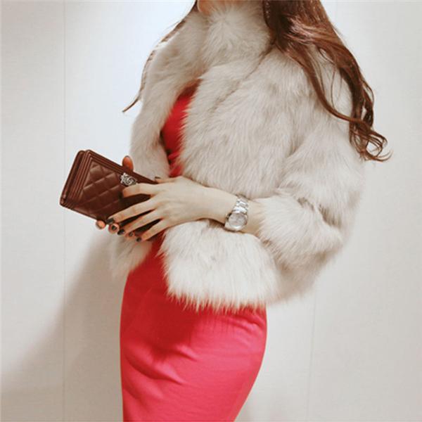 フェイクファーコートファーコートレデイース毛皮コートアウター秋冬ブルゾンモコモコ韓国風モッズコート可愛いエコファーきれいめ