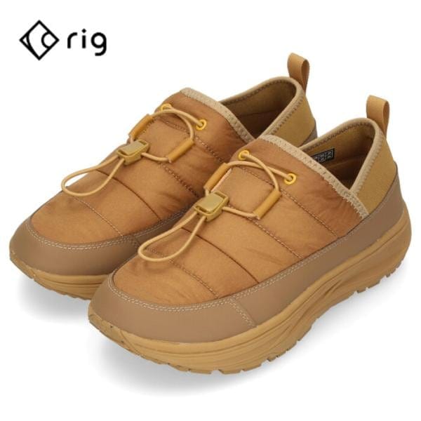 rig リグ スニーカー スリッポン メンズ ドゥーブ doob RG0011 コヨーテ ブラウン リカバリーサンダル 厚底 撥水 保温 モックシューズ 12,096円