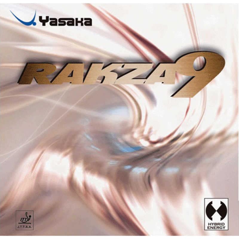 ヤサカ　裏ソフトラバー ラクザ9 RAKZA9 厚 赤 [裏ソフト /スピード]　B80
