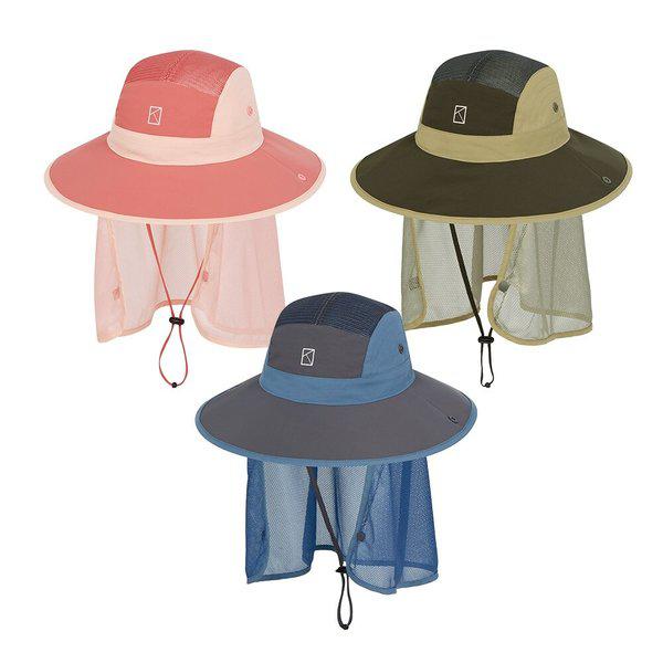 男女兼用 夏 日焼け止め つば広帽子 登山 KSC826VC5U