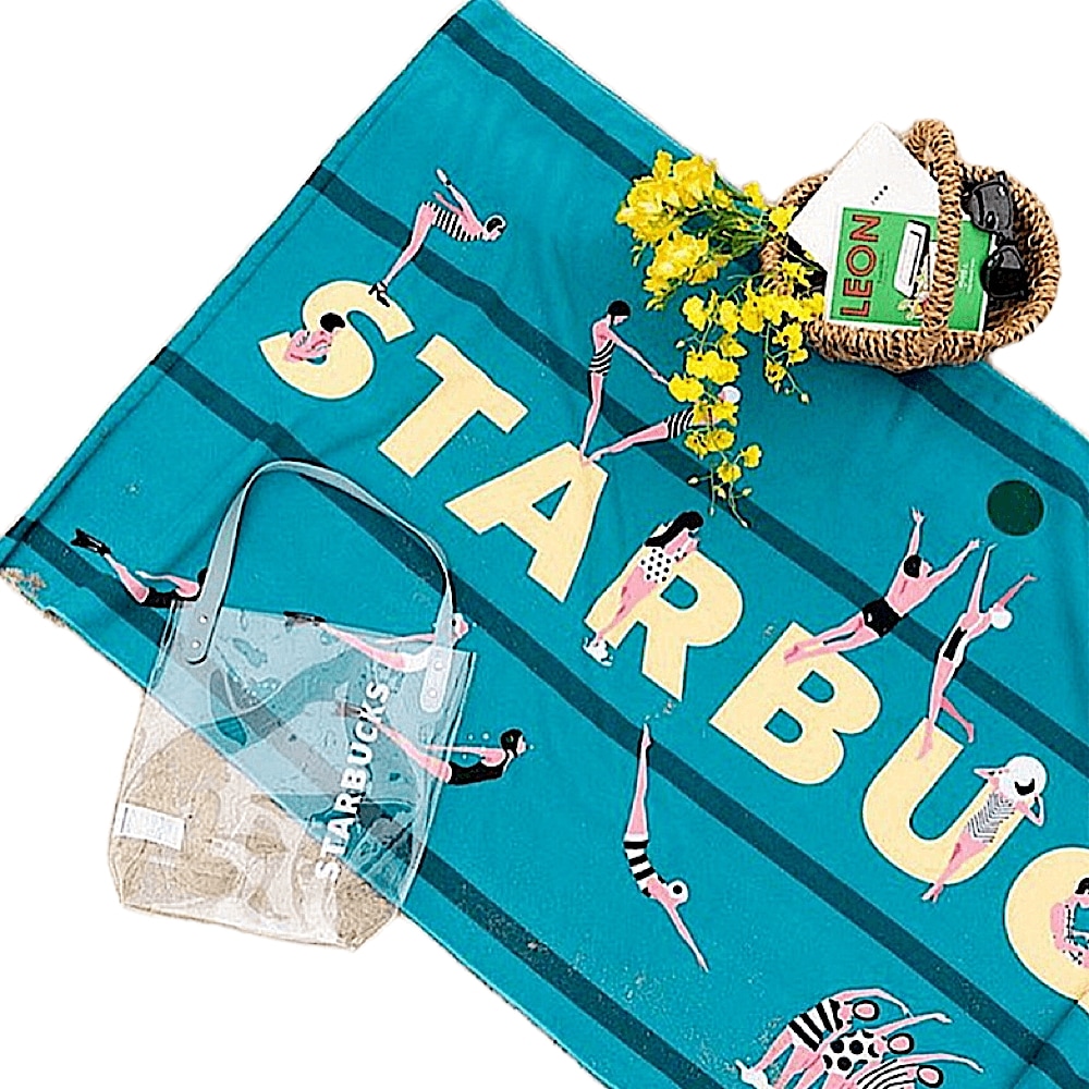 スターバックス ビーチ フルセット タオル 2019 サマーステケット