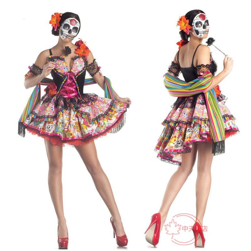 【激安開催！】鬼花嫁バンパイア花嫁悪魔コスプレハロウィンレディース衣装花柄ワンピースイベント衣装演出服ステージ仮装演劇文化祭クリスマス