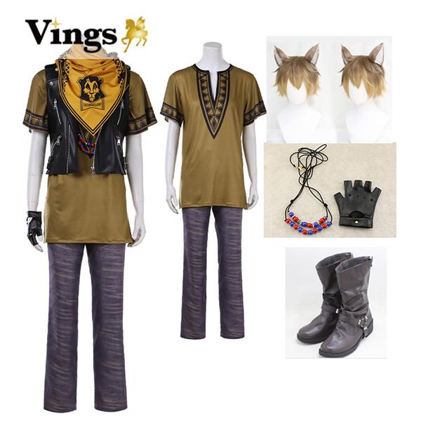 【SNS話題沸騰】ツイステッドワンダーランド サバナクロー寮 ラギー ブッチRuggie Bucchi　コスプレ衣装 耳 靴 ウィッグ能