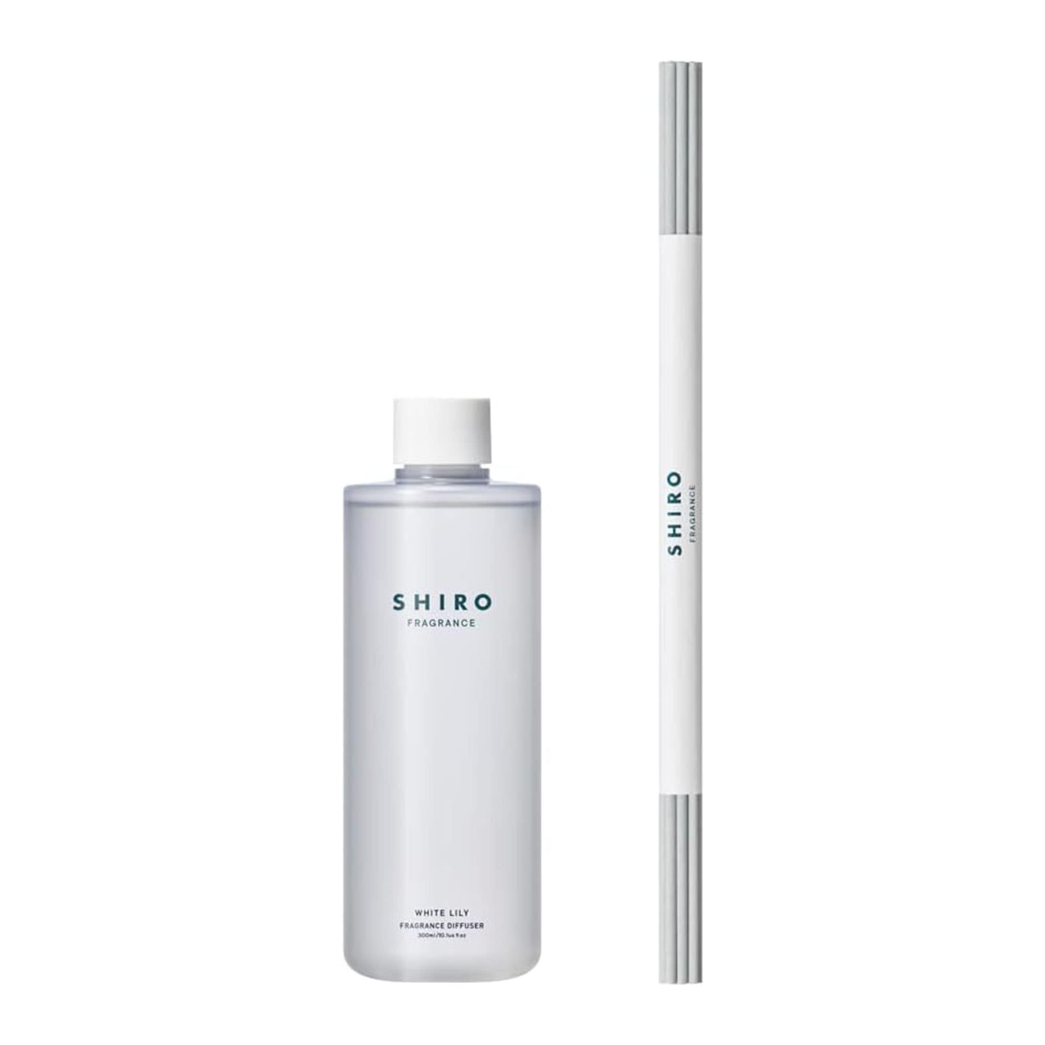 フレグランスディフューザーリキッド 300mL ホワイトリリー ルームフレグランス (詰め替え用リキッド＋スティック)