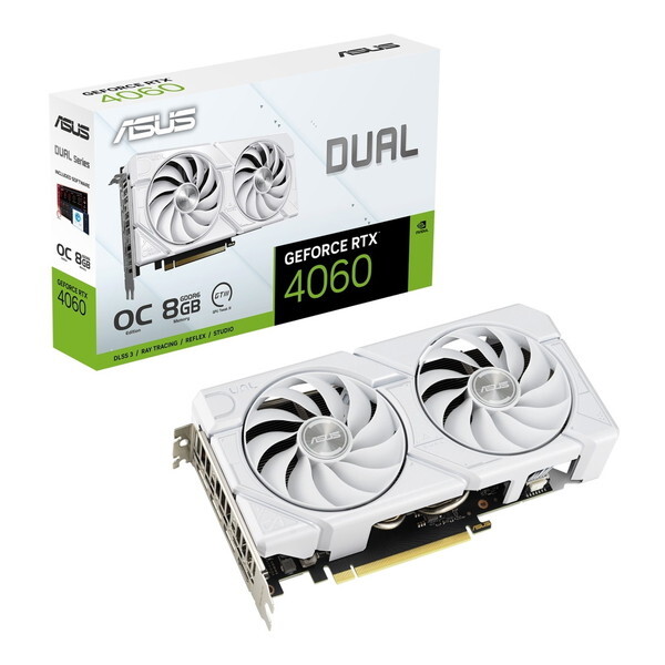 DUAL-RTX4060-O8G-EVO-WHITE グラフィックボード 34,639円