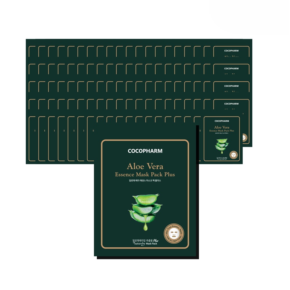 ネイチャーバイ アロエ エッセンス マスクパック プラス100枚 - ココファーム