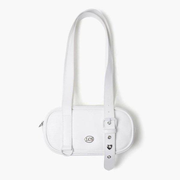 クロスバッグ NQJ QQ122WBG15-OWT ウーマンズ レザーライク ショルダーバッグ / OFF-WHITE