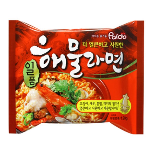 八道逸品海鮮ラーメン120gX40個一箱