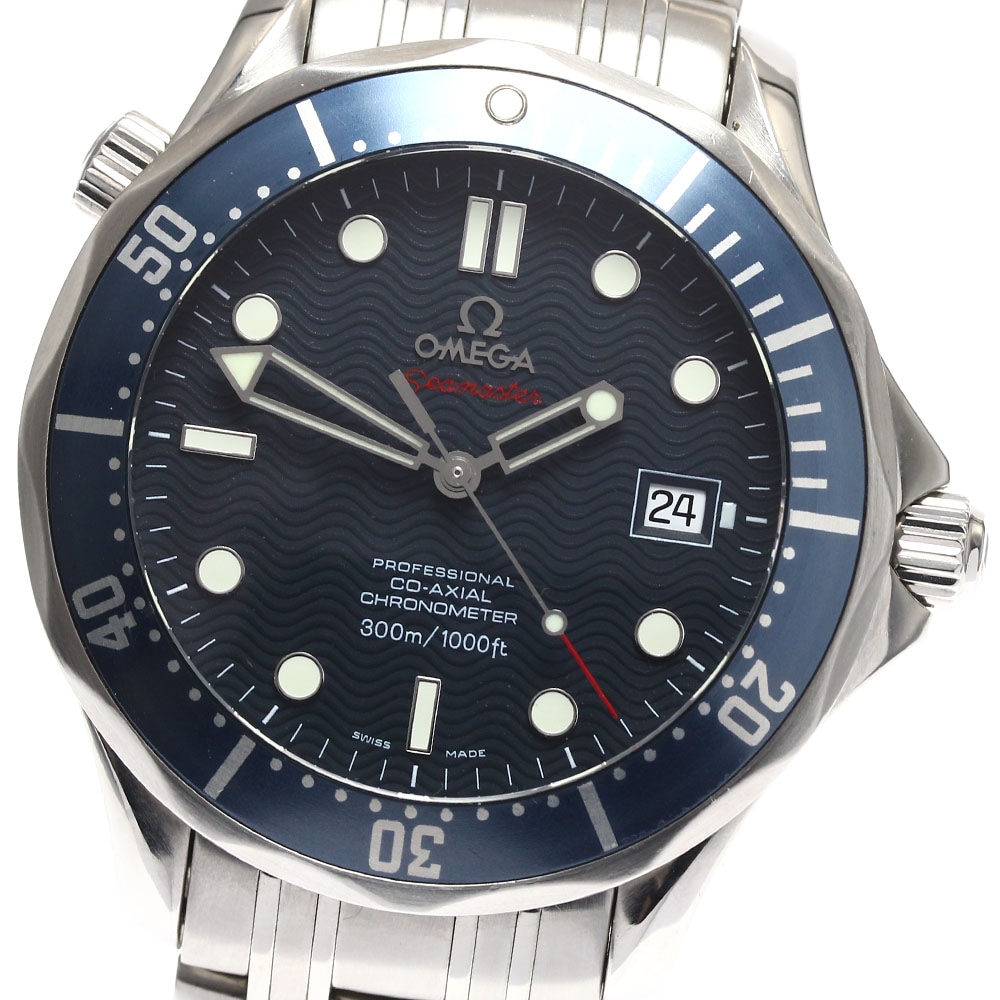 オメガ OMEGA 2220.80 シーマスター300 コーアクシャル 自動巻き メンズ 良品 _877606【中古】