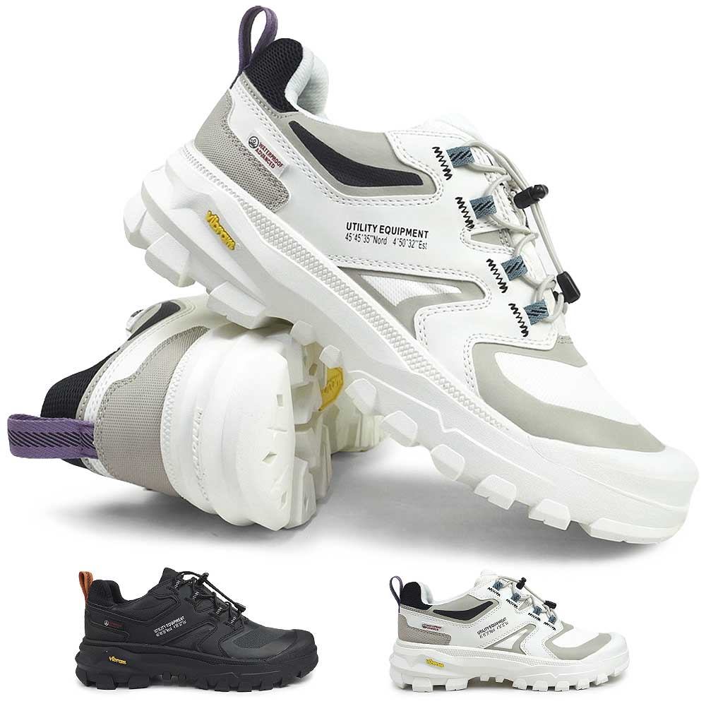 メンズ スニーカー 74344 防水 ローカット Vibramアウトソール