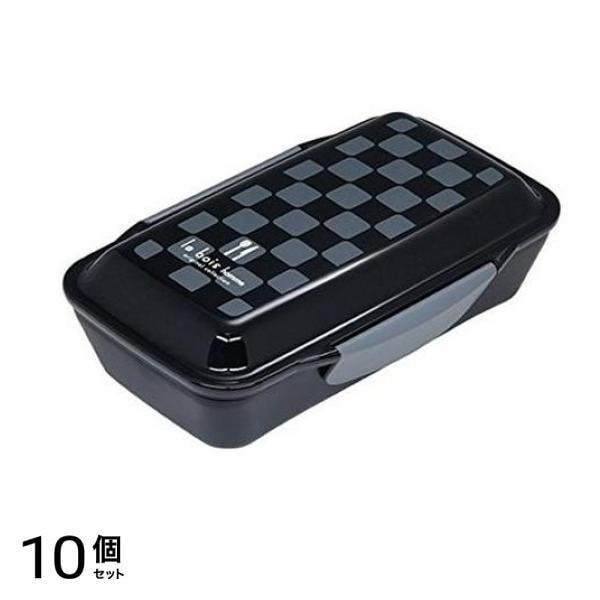 小森樹脂 ルボア・オム ドームランチボックス 750 KLBTM7 1個入 (ブラック) 10個セット