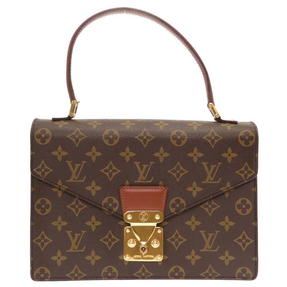 コンコルド モノグラム M51190 ハンドバッグ モノグラムキャンバス/モノグラム ブラウン LV 0125【中古】 レディース
