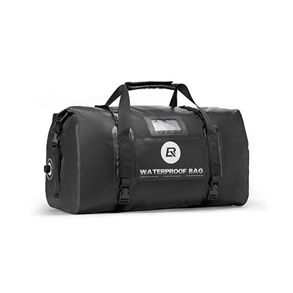 ROCKBROS Waterproof Duffel Bag 60L Motorcycle Travel Dry Duffel Bag for Motorcycling Boating Kayakin