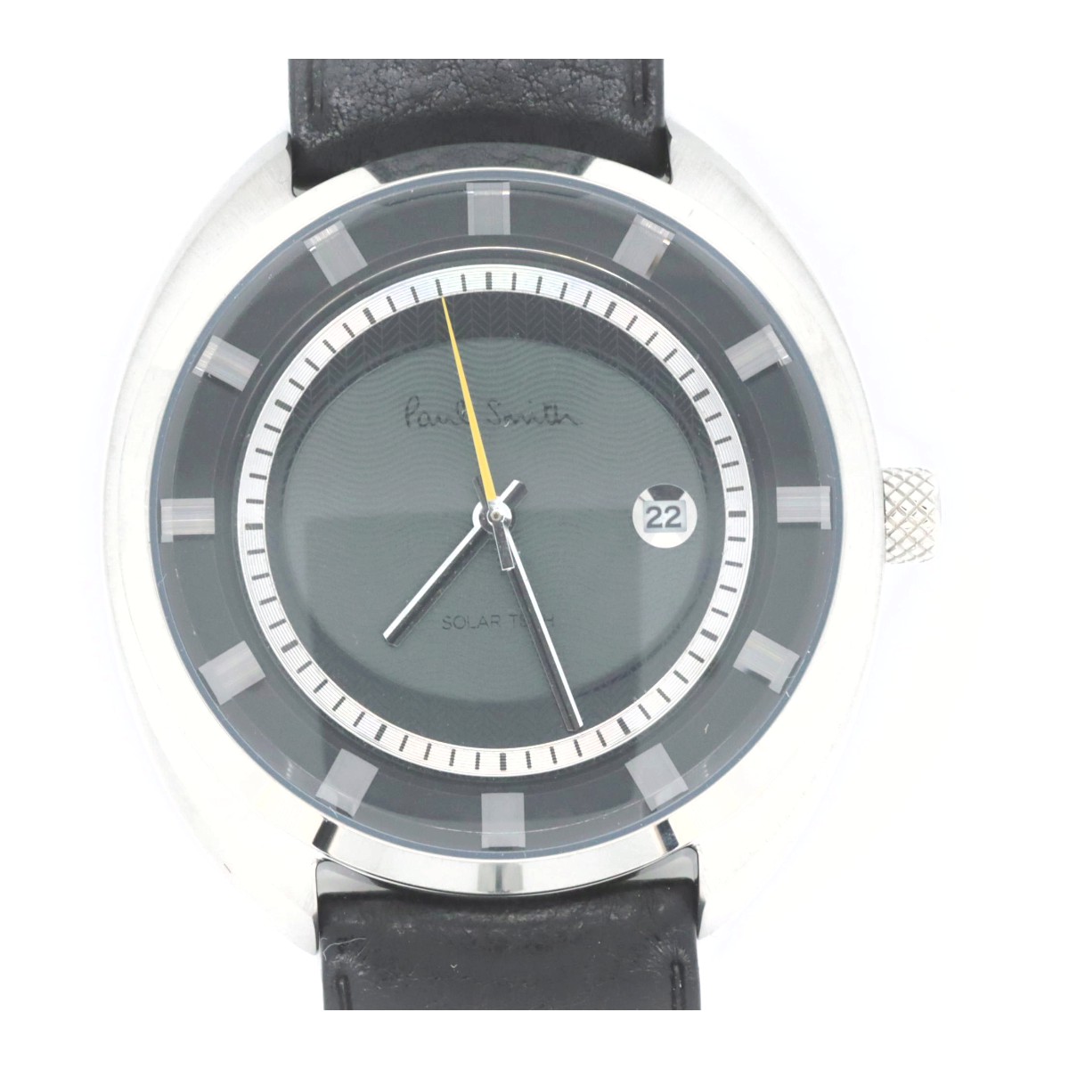 ソーラーテック ステアリング メンズ腕時計 J810-T021972 質屋出品