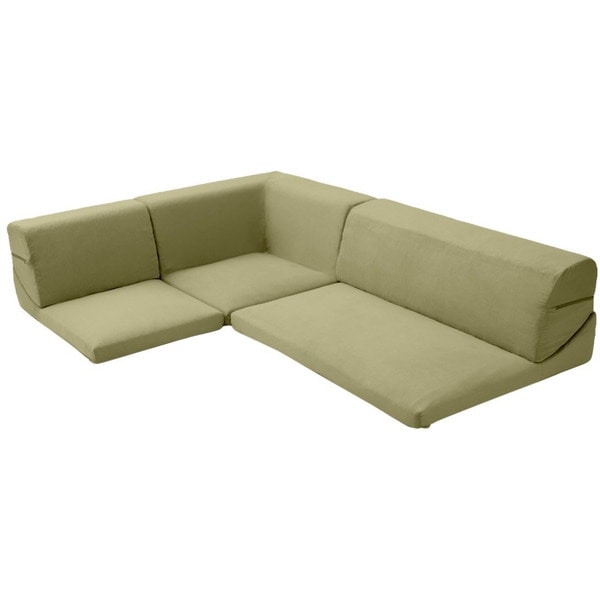 CELLUTANE 和楽のIORI ローソファ サイクルグリーン 日本製 三人掛け A318-337GRN メーカー直送