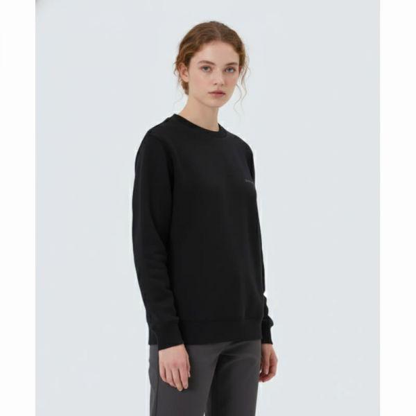 SNOWPEAK APPAREL ランド 女性 スウェットシャツ S25FWFHT61 ブラック