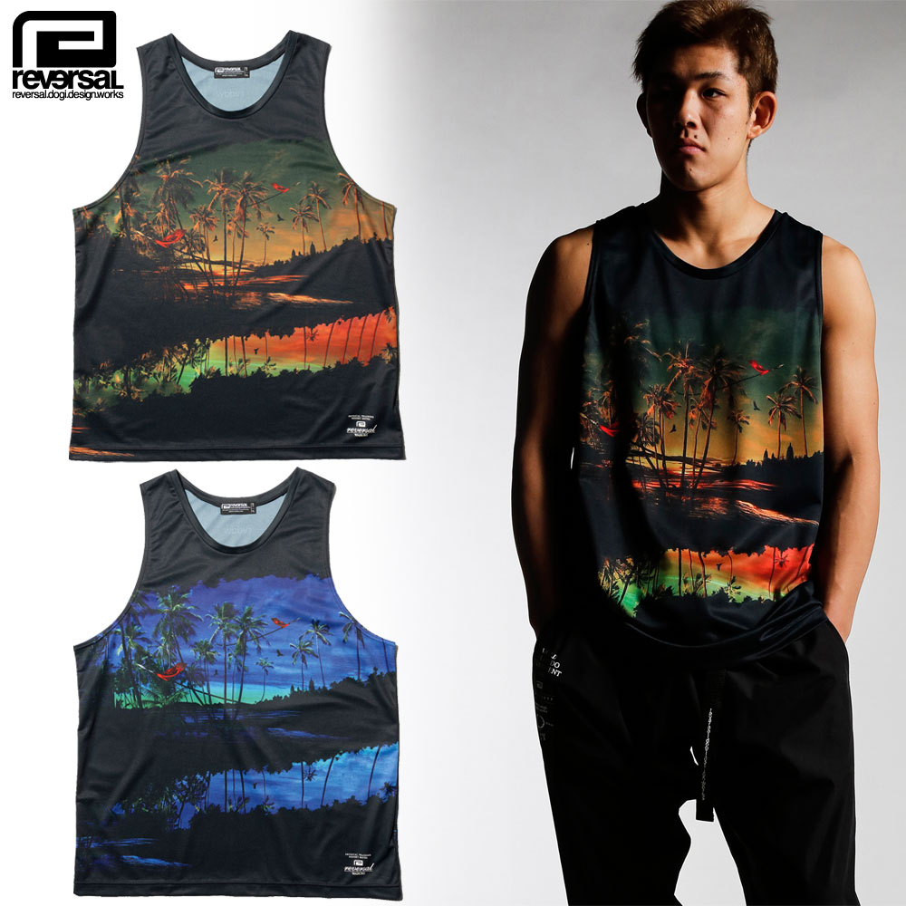【reversal/リバーサル】ドライ タンクトップ/RESORT DRY TANKTOP rv24ss057ストリート スケーター スポーツ アクティブ 格闘技