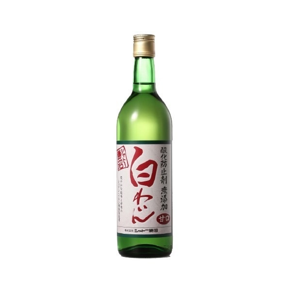 【送料無料】シャトー勝沼 酸化防止剤無添加白ワイン 甘口 720ml12本【北海道東北四国九州沖縄県は必ず送料がかかります】