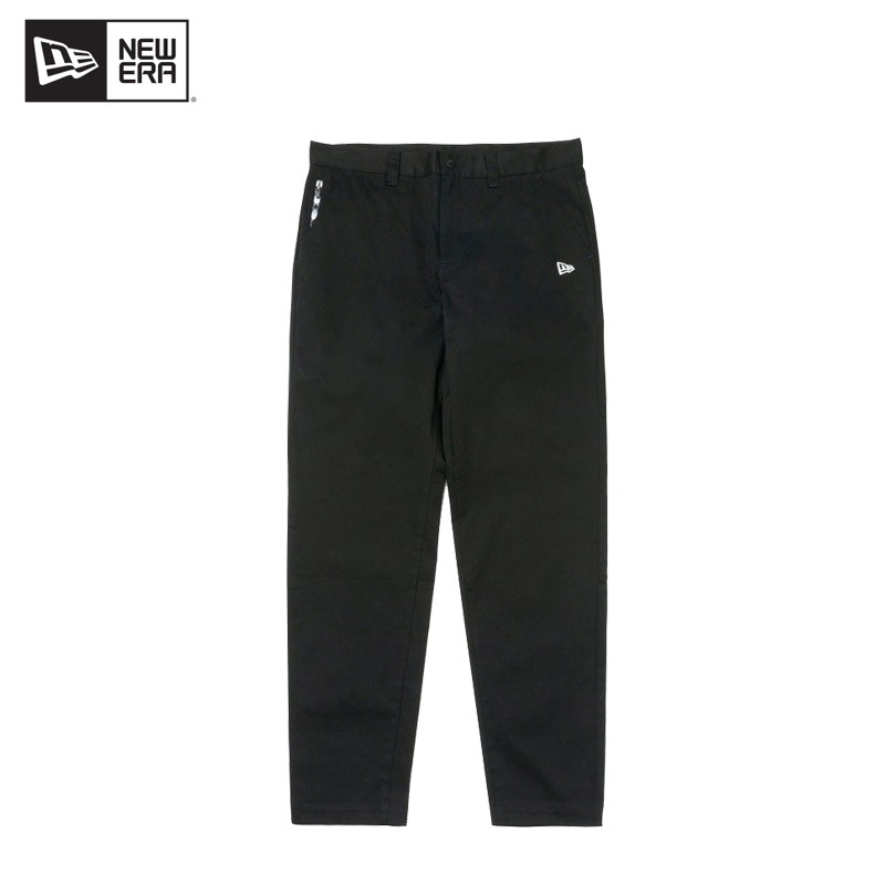 ニューエラ テーパード ストレッチパンツ Black ゴルフ ボトムス パンツ 男性用 国内正規品 [AA]