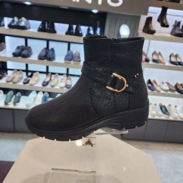 HC10 女性カジュアルアングルブーツ黒4cm LCWA29U44C19 (41487247)